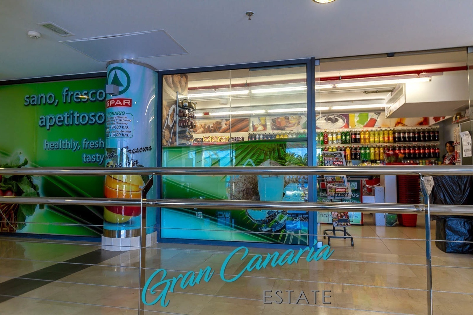 Spar butikk i bygget Galleribilde