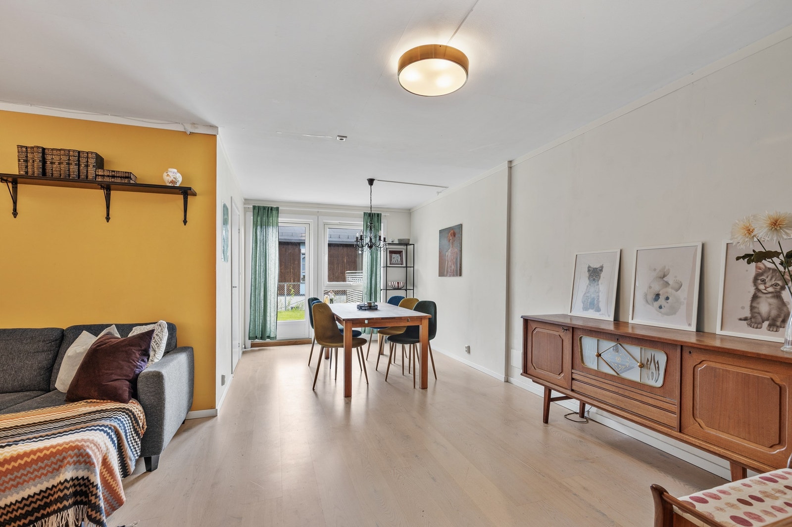 Her er det god plass til å møblere i soner. Galleribilde