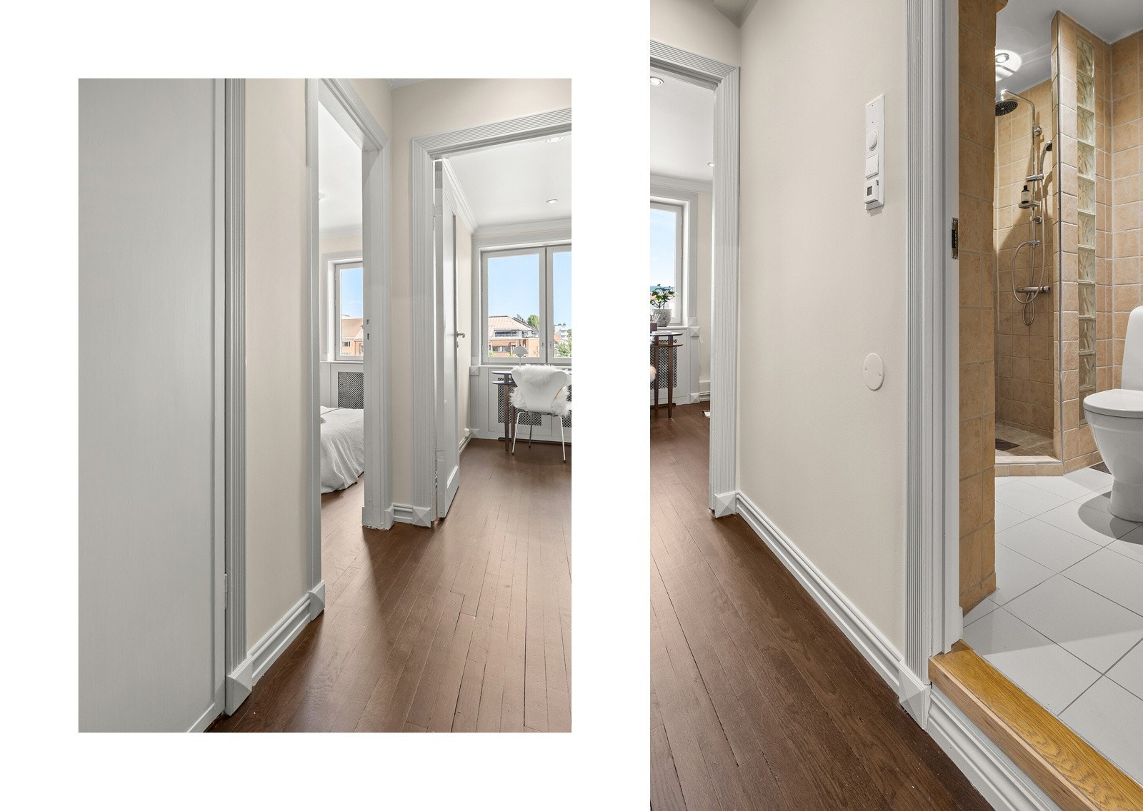 Badet ligger praktisk tilknyttet soverommene Galleribilde