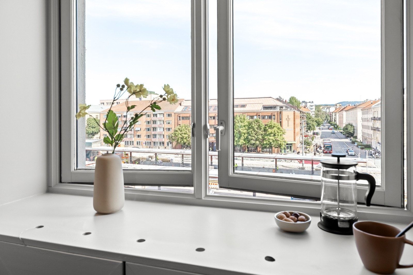 Nydelig utsikt fra alle vinduene. Galleribilde