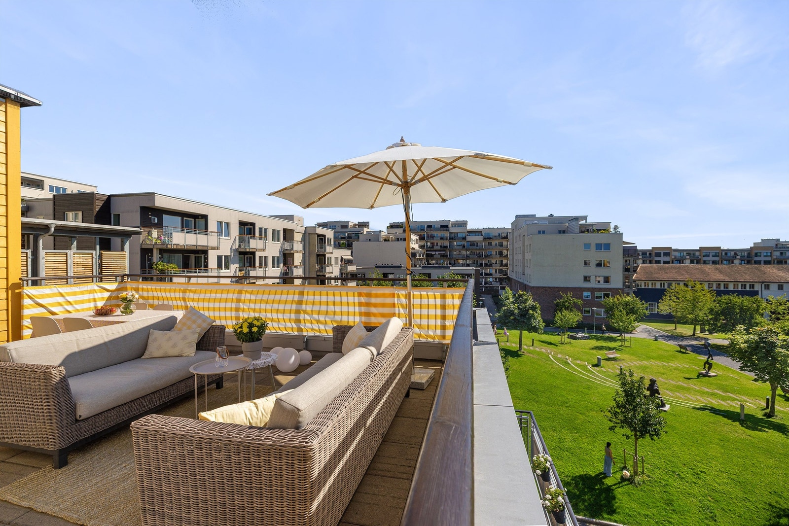 Utsikt over Peer Gynt-parken. Galleribilde