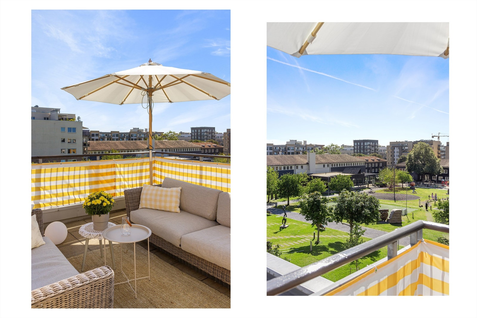 Leiligheten troner øverst på hjørnet ut mot parken og har utsikt du sjeldent ser maken til på Løren! Galleribilde