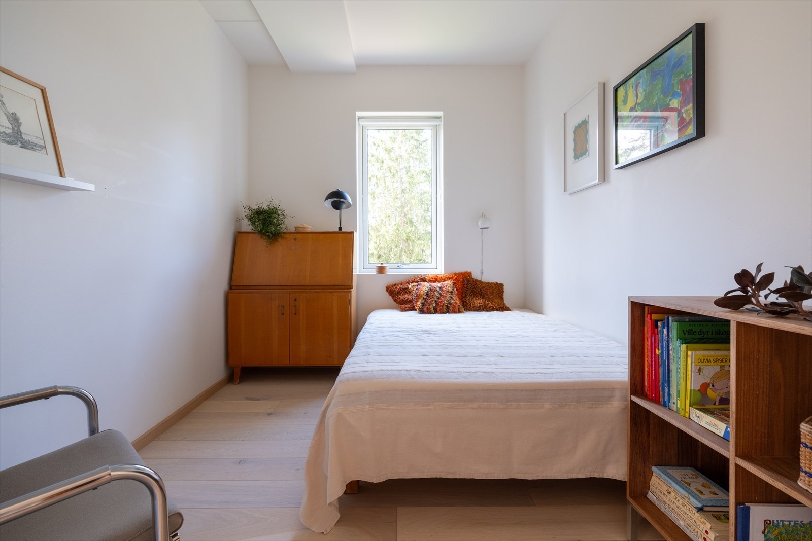 Disse har god plass til både seng, garderobe og arbeidspult Galleribilde