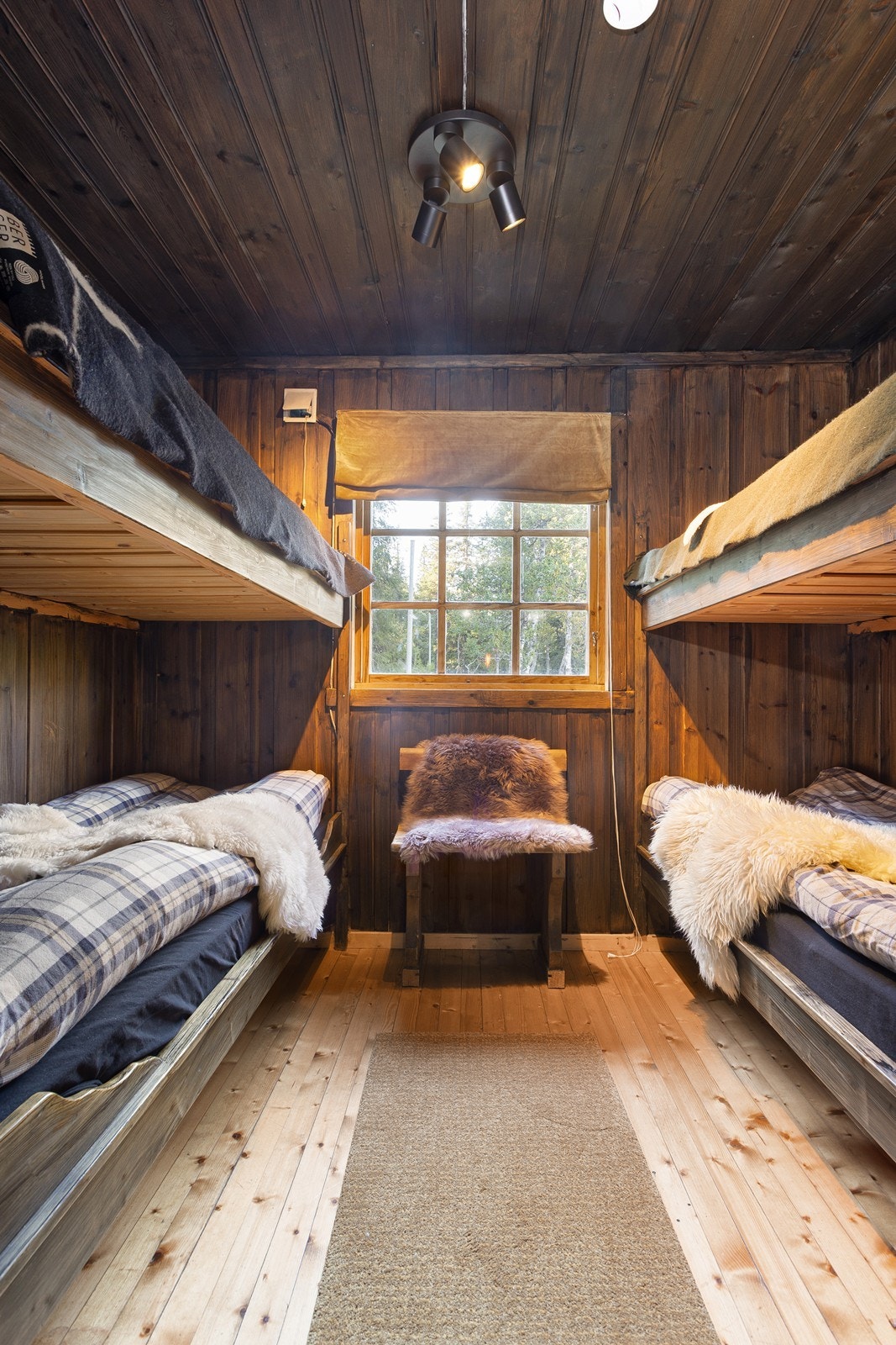 Hytta har to romslige soverom. Galleribilde