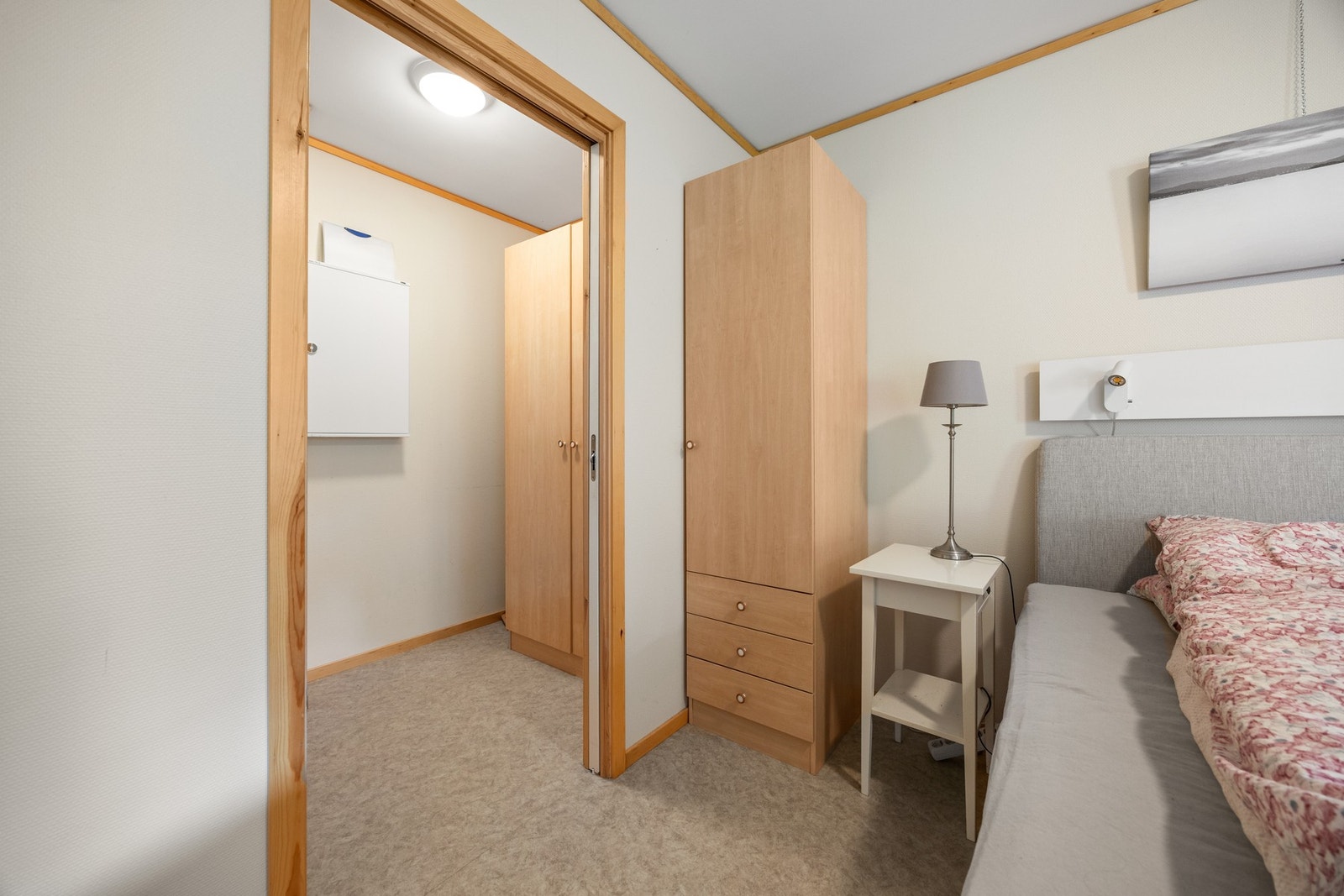 Fra soverommet er det adkomst til bod på 3 kvm. Galleribilde