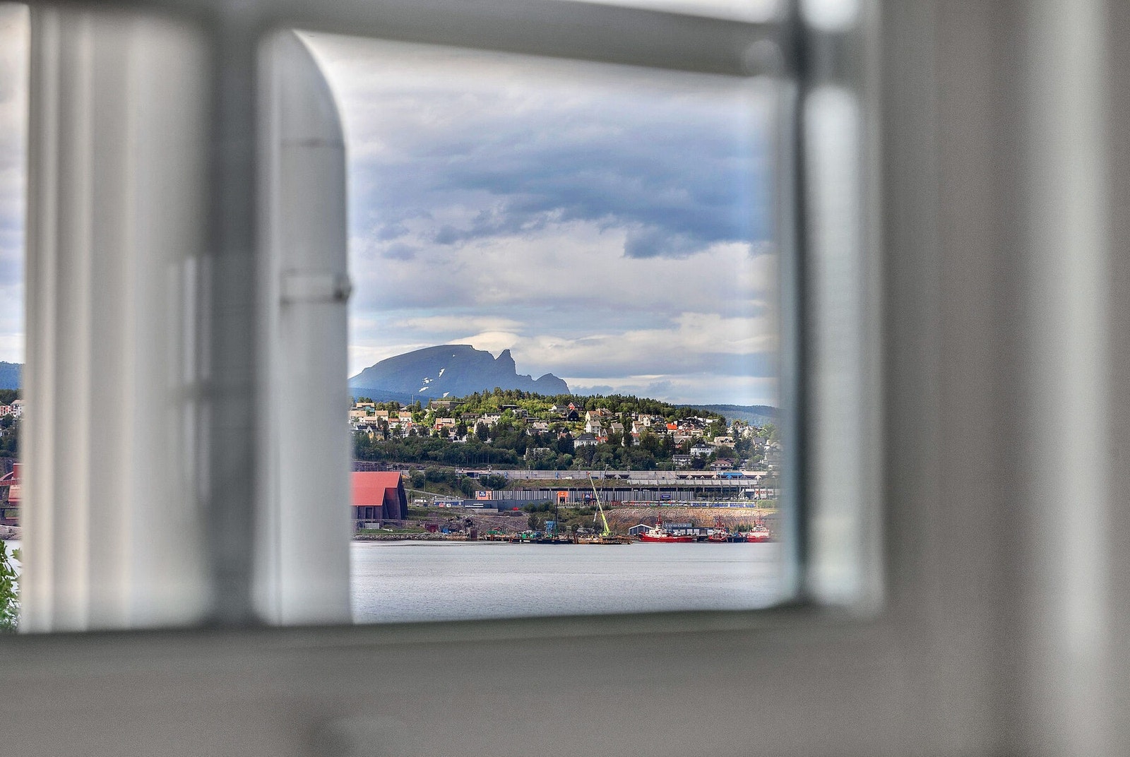 Utsikt fra stue Galleribilde