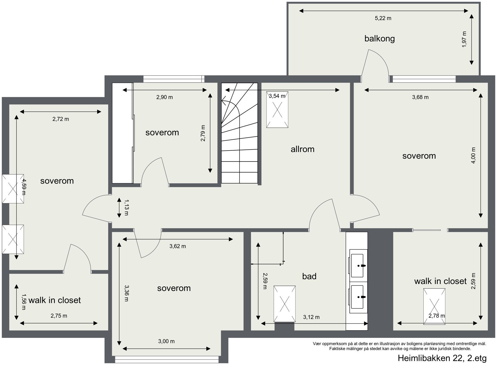 2. Etasje Galleribilde