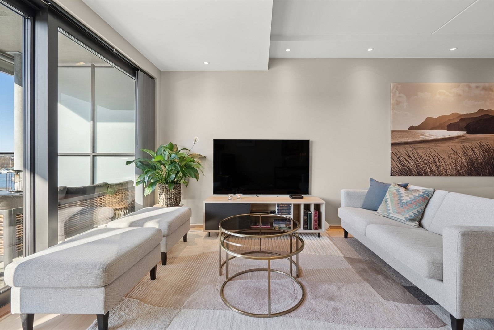 Lameller på skyvedøren. Galleribilde