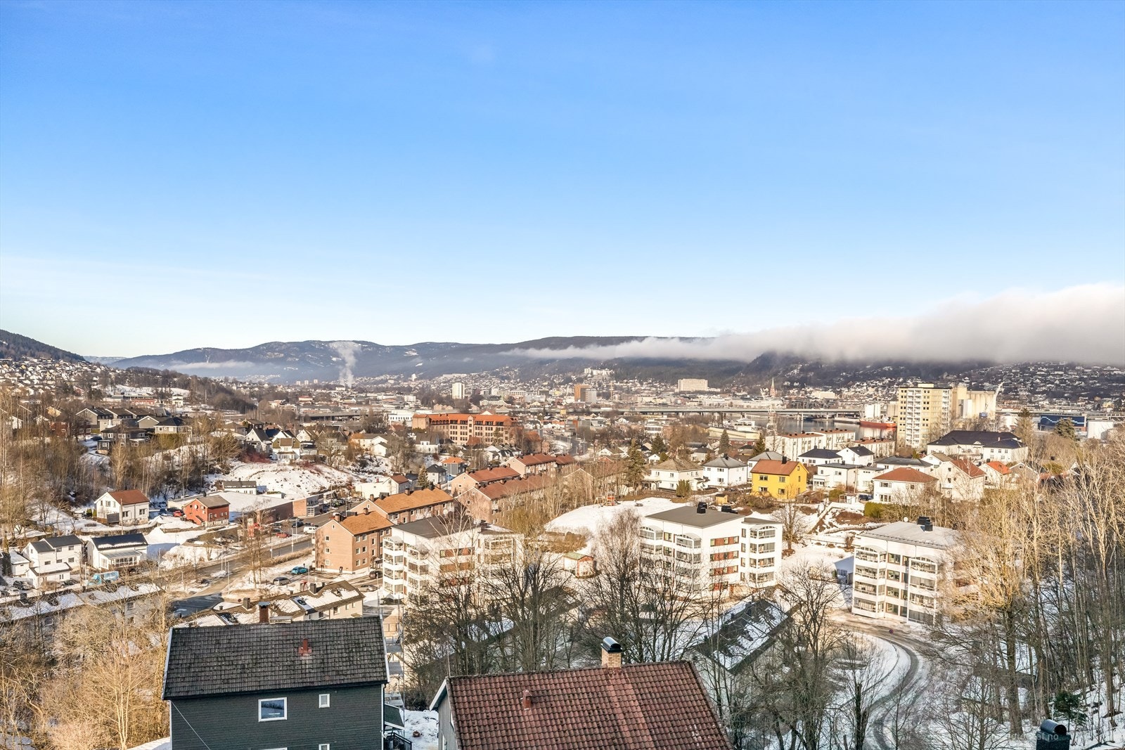 Her har man fantastisk utsikt og gode solforhold Galleribilde