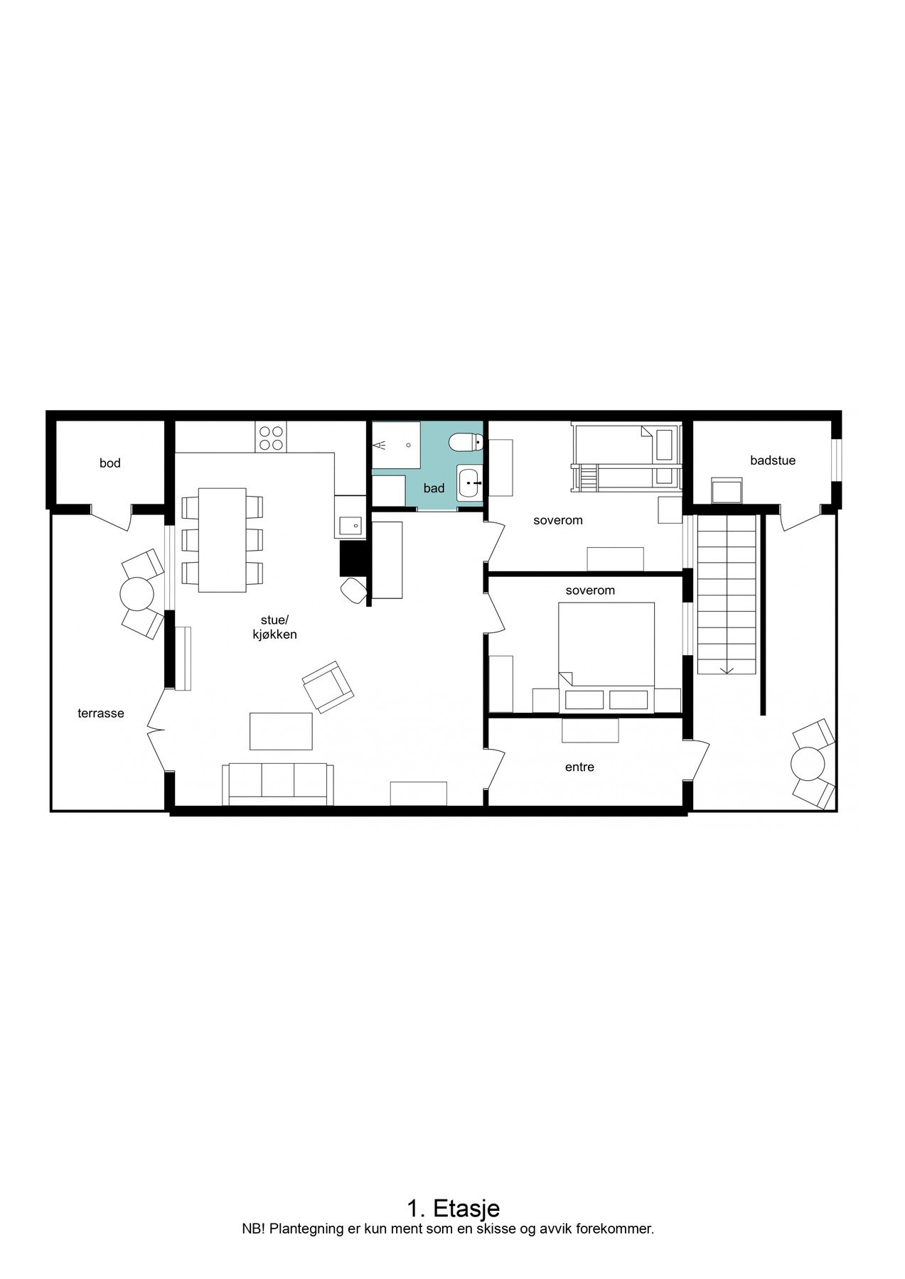 Plan hovedetasje Galleribilde