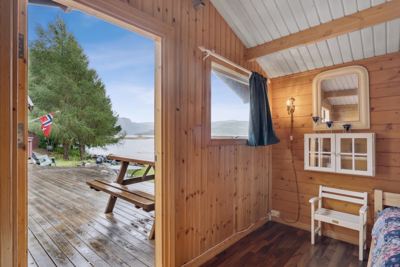 Hyggelig utsikt fra anneksene. Galleribilde