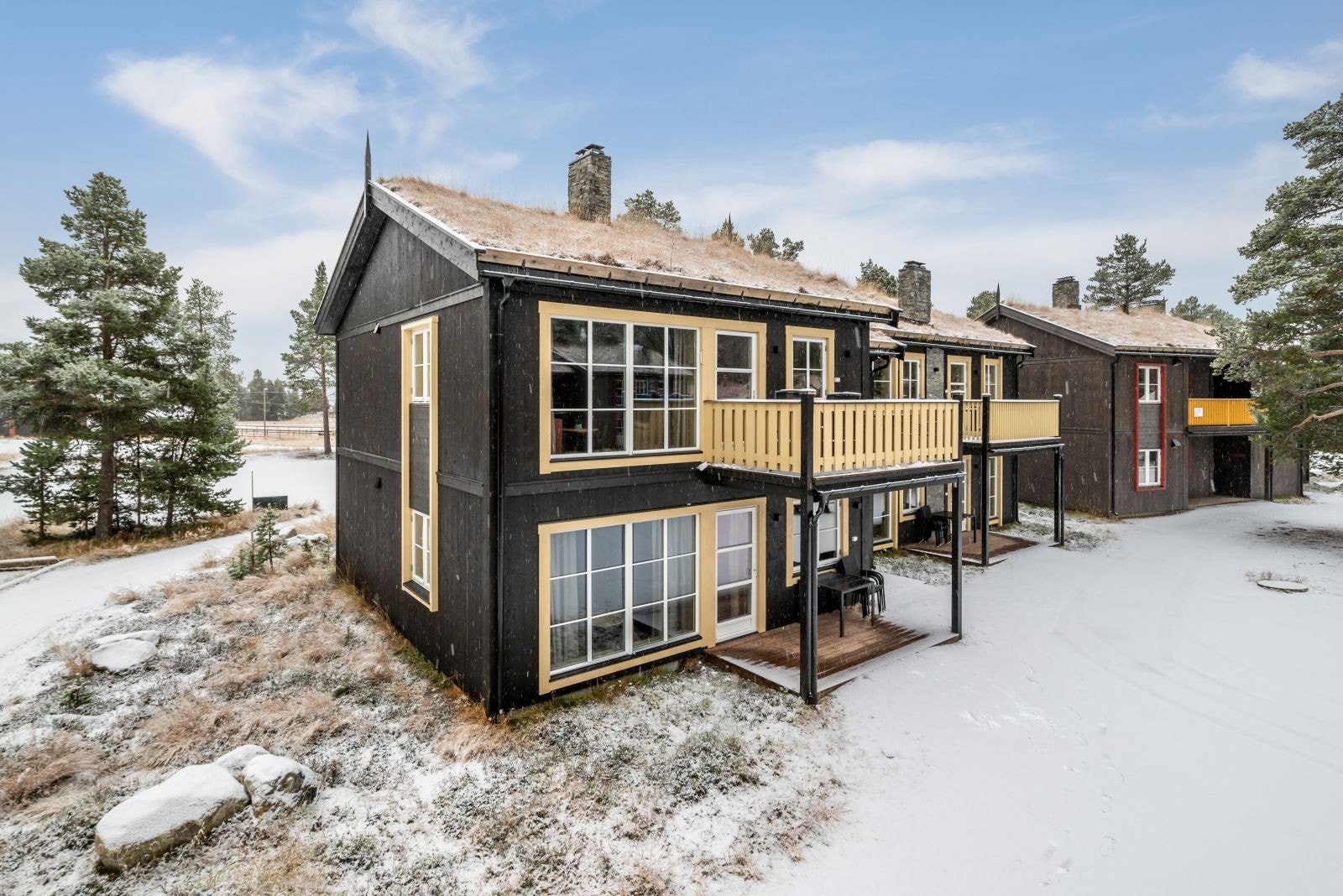 Leiligheten er fra 2019 og har derfor en gjennomgående pen standard. Galleribilde