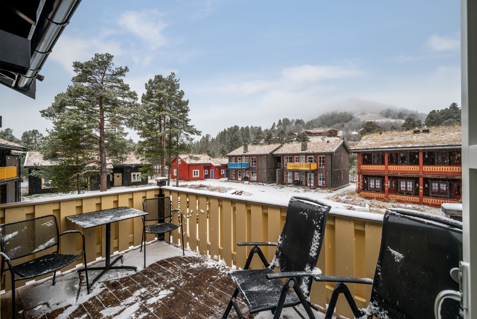 Veranda med utgang fra stue. Galleribilde