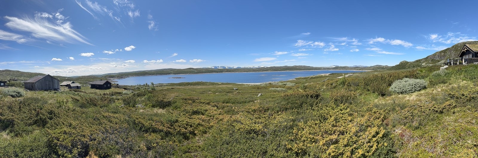 Panoramabilde: Utsikt fra tomta. Galleribilde