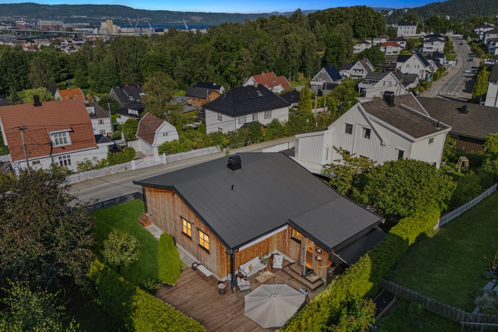 Fasade og utsikt Galleribilde