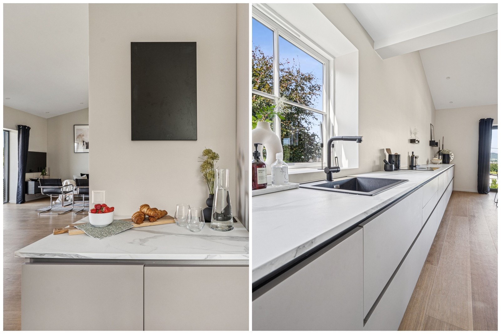 Stilrent og åpent kjøkken fra Arredo3. Galleribilde