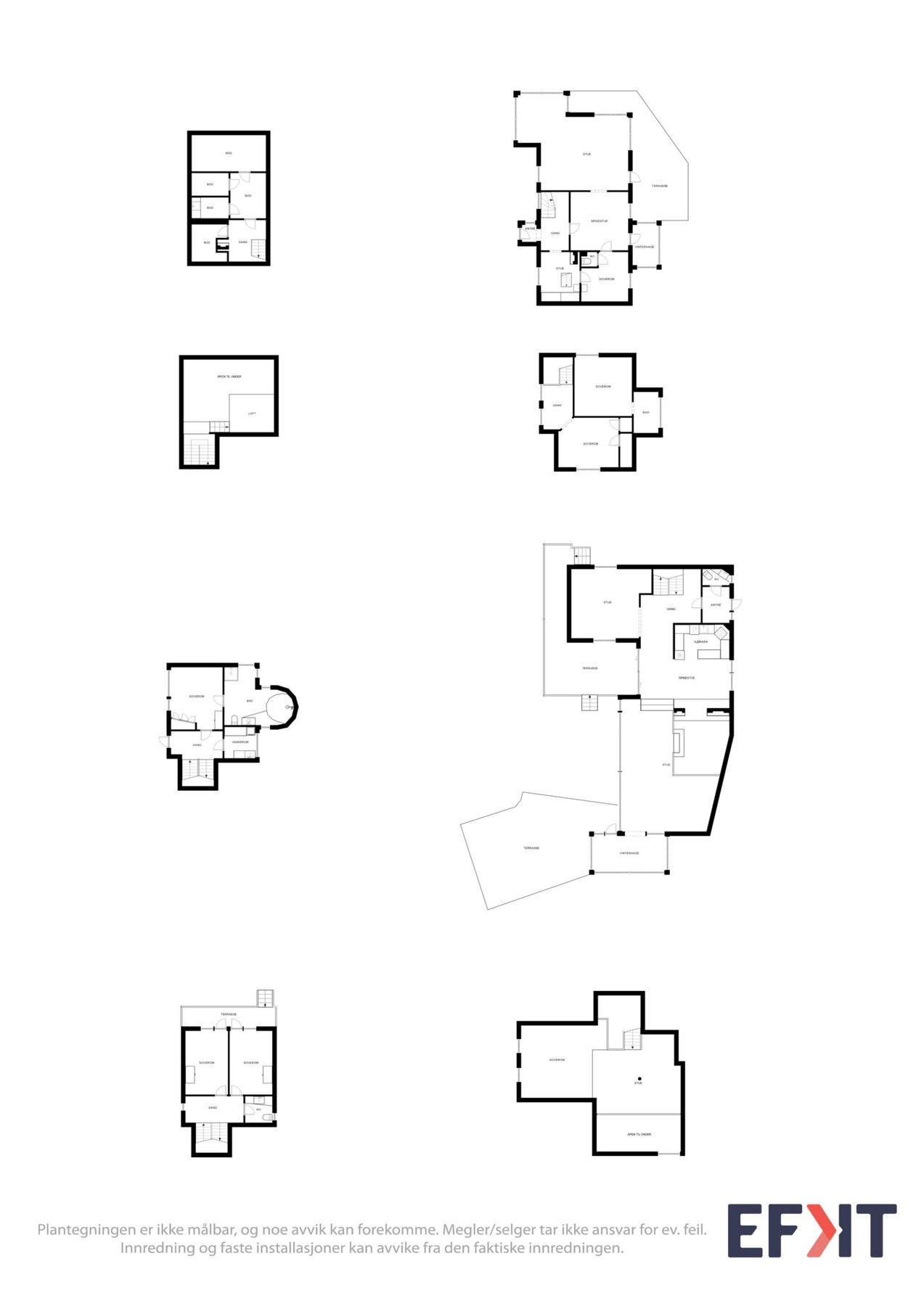 Plantegninger Galleribilde