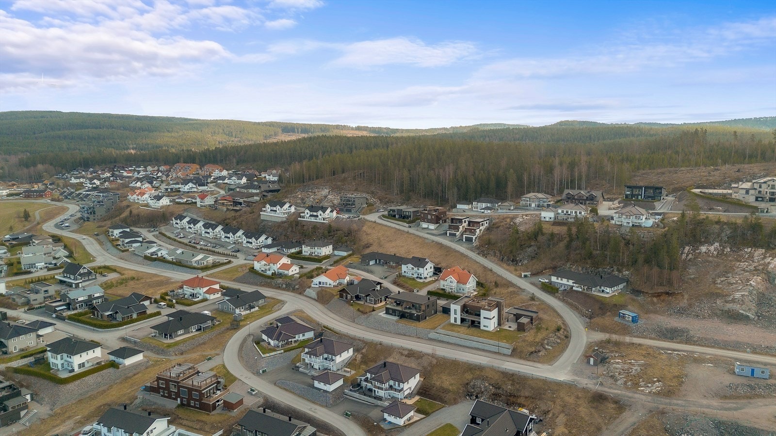 Oversiktsbilde av område. Galleribilde