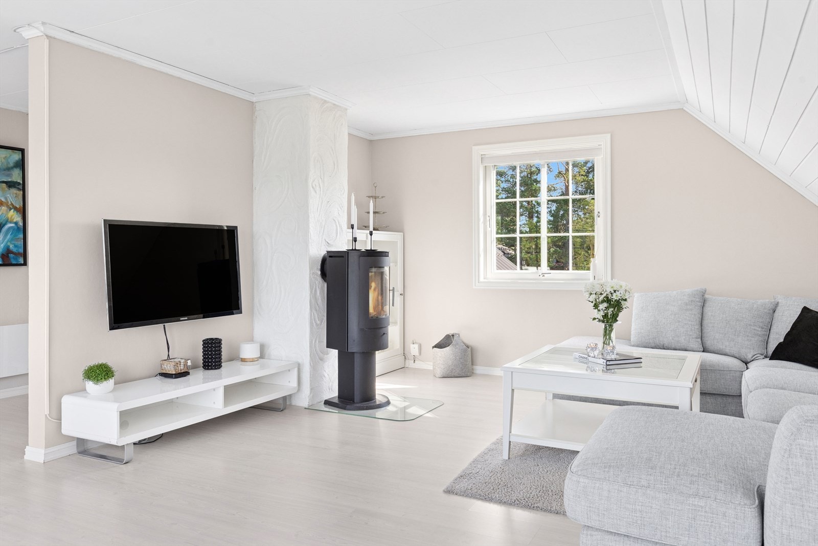 Vedovn varmer godt på kaldere dager. Galleribilde