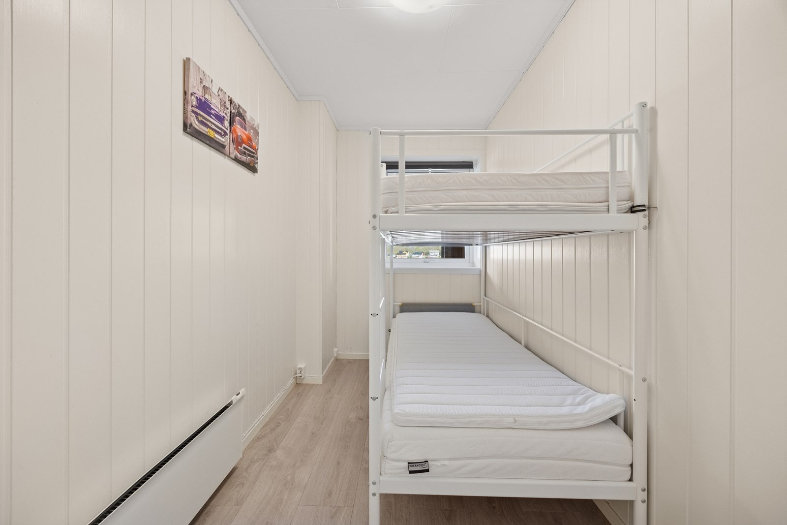 Leiligheten har innredet to soverom. Se pkt. ferdigattest. Galleribilde