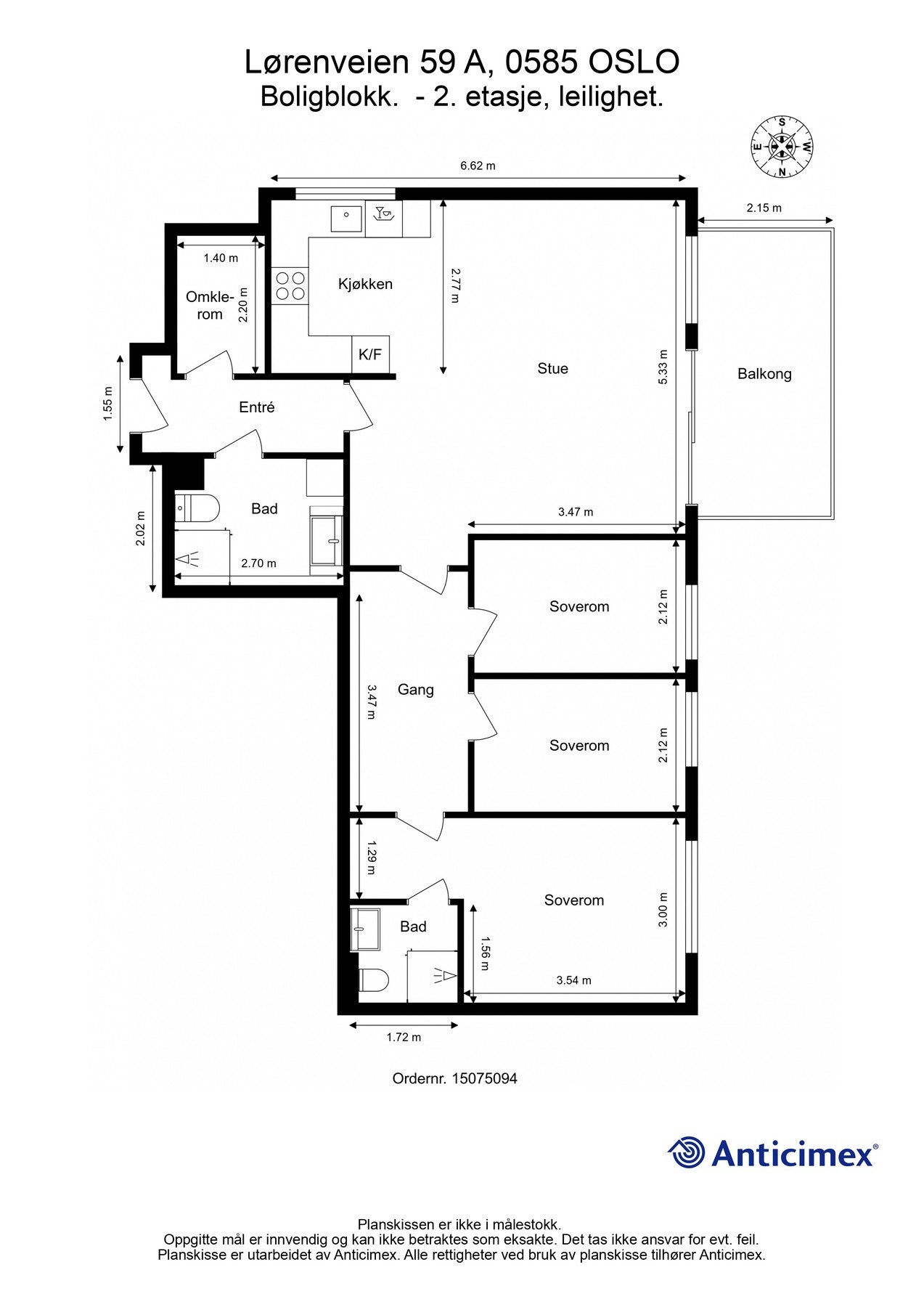 Plantegning. Galleribilde