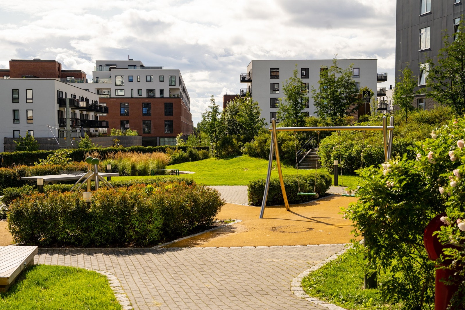 Kort vei ti Krydderhagen/ Vinslottet. Galleribilde