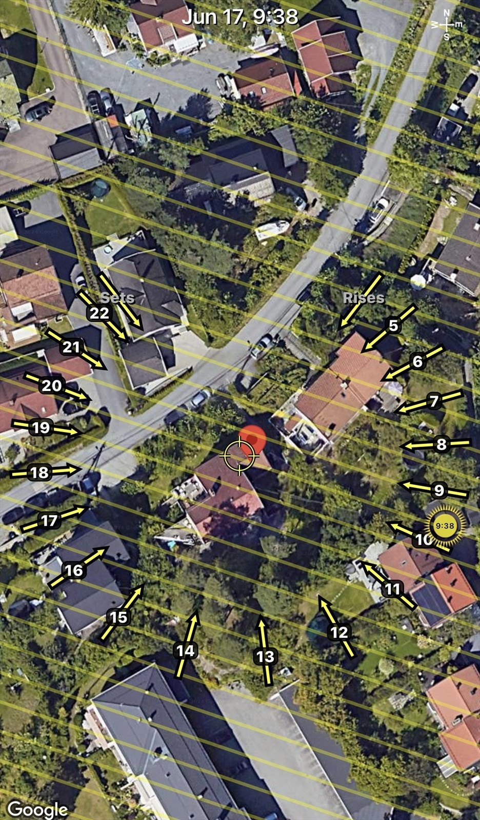 Sol fra tidlig morgen til sen kveld. Galleribilde