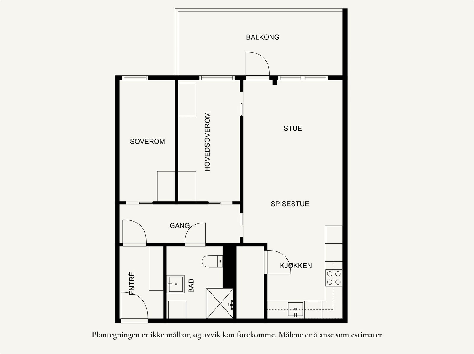 Plantegning. Galleribilde
