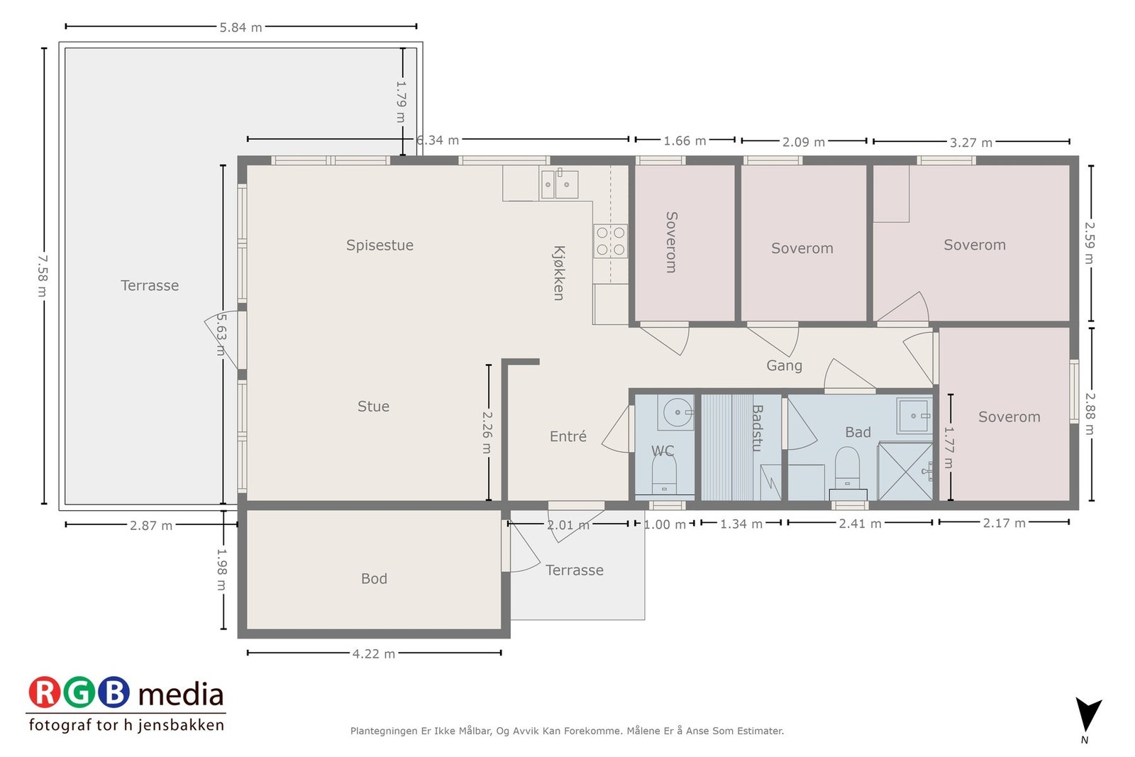 Plantegning. Galleribilde