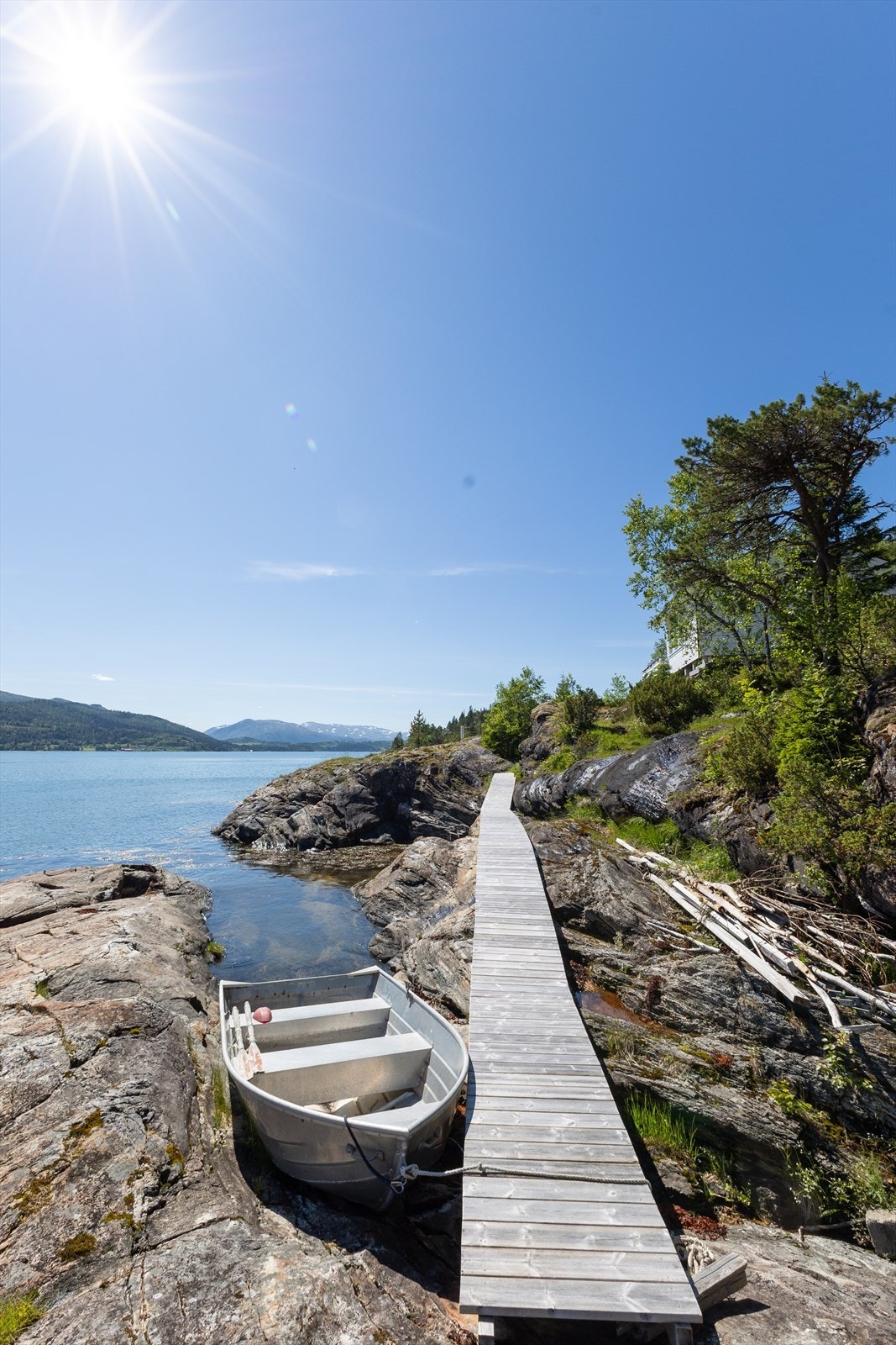 Det er lang solgang på eiendommen. Galleribilde