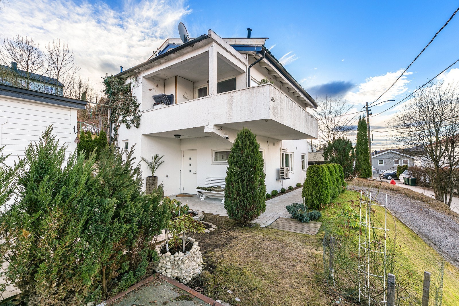 Leiligheten ligger i underetasjen. Galleribilde