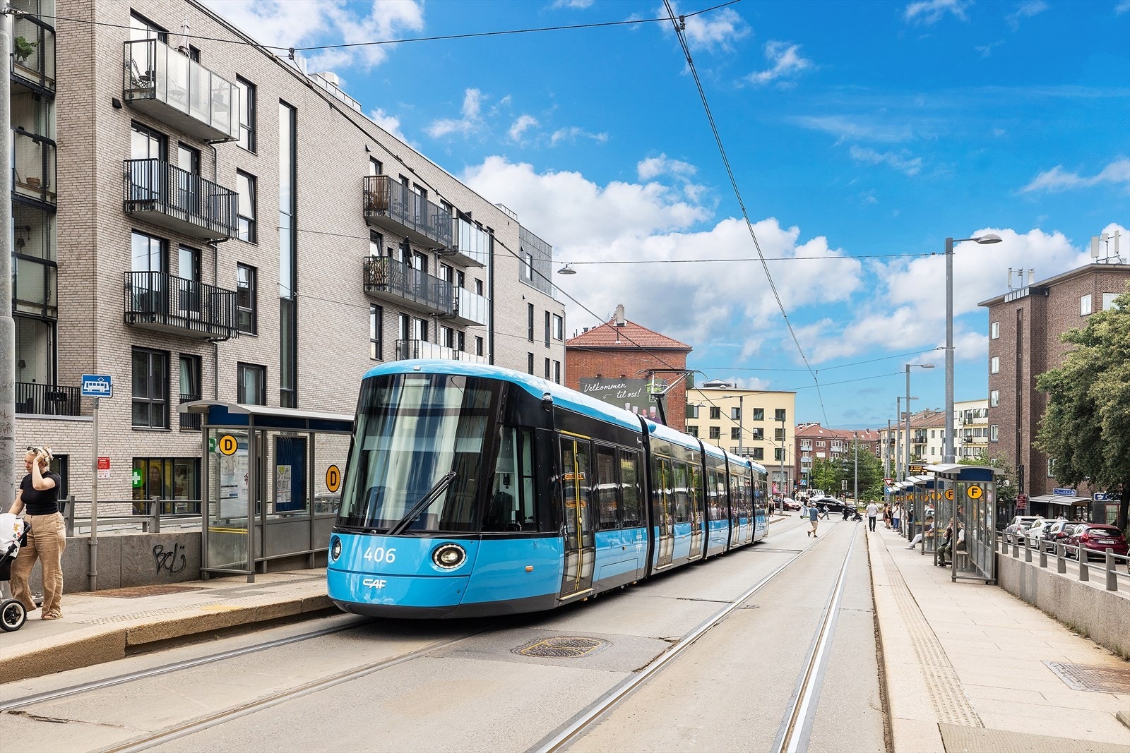 I umiddelbar nærhet har du et rikt utvalg av kollektivtilbud som T-bane, buss, trikk og flybuss. Carl Berner er et knutepunkt for kollektivtrafikk med rask adkomst over hele byen. Galleribilde