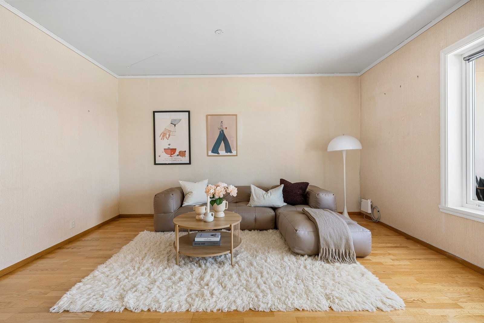 - Merk at leiligheten opprinnelig er byggemeldt som en 4-roms, og denne delen var opprinnelig et soverom - Galleribilde