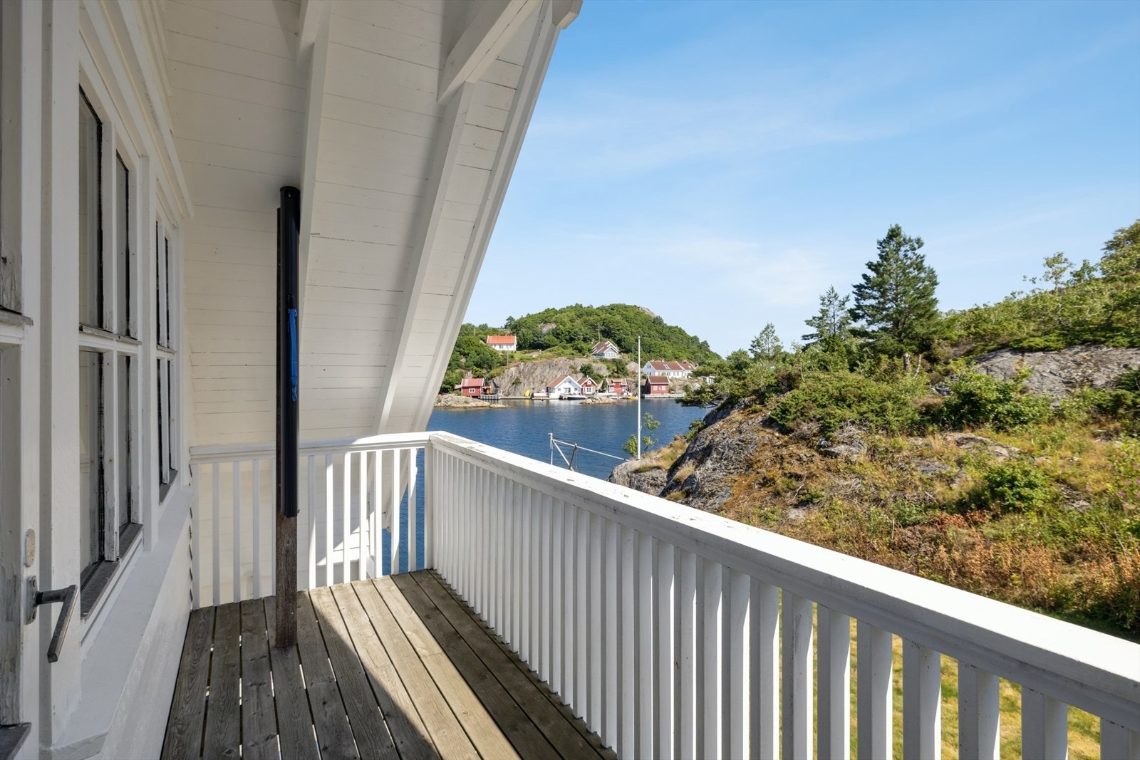 Balkong ut fra soverom Galleribilde