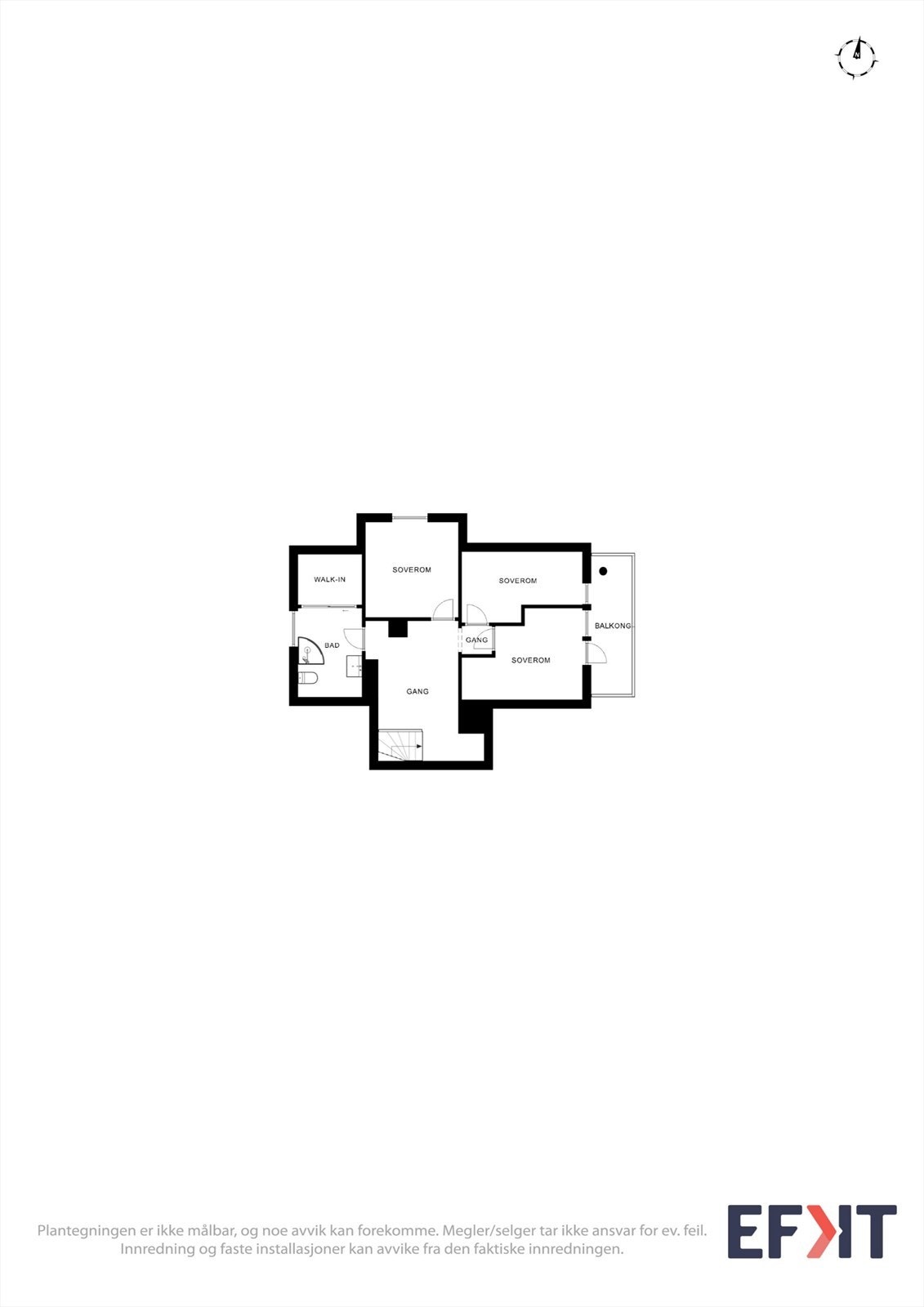 Plantegning 2.etasje Galleribilde