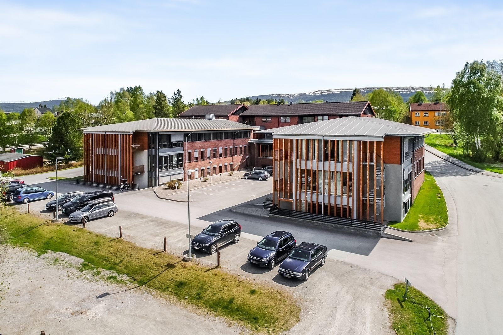 Drone fra Parkveien Galleribilde