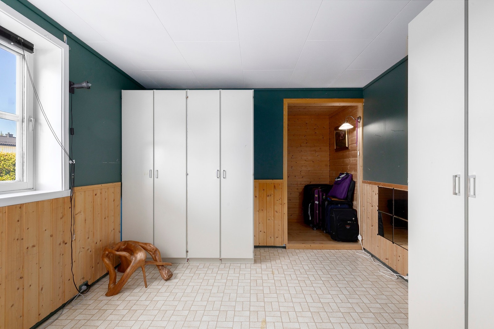 Soverom i sokkel på 15,5 kvm. Galleribilde