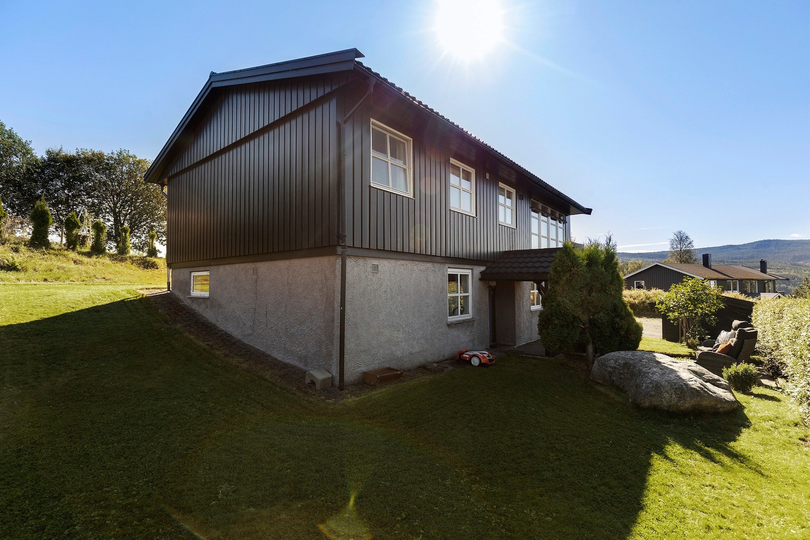 Prestegårdsfeltet er en del av et større, veletablert og barnevennlig boligfelt i Hegra. Galleribilde