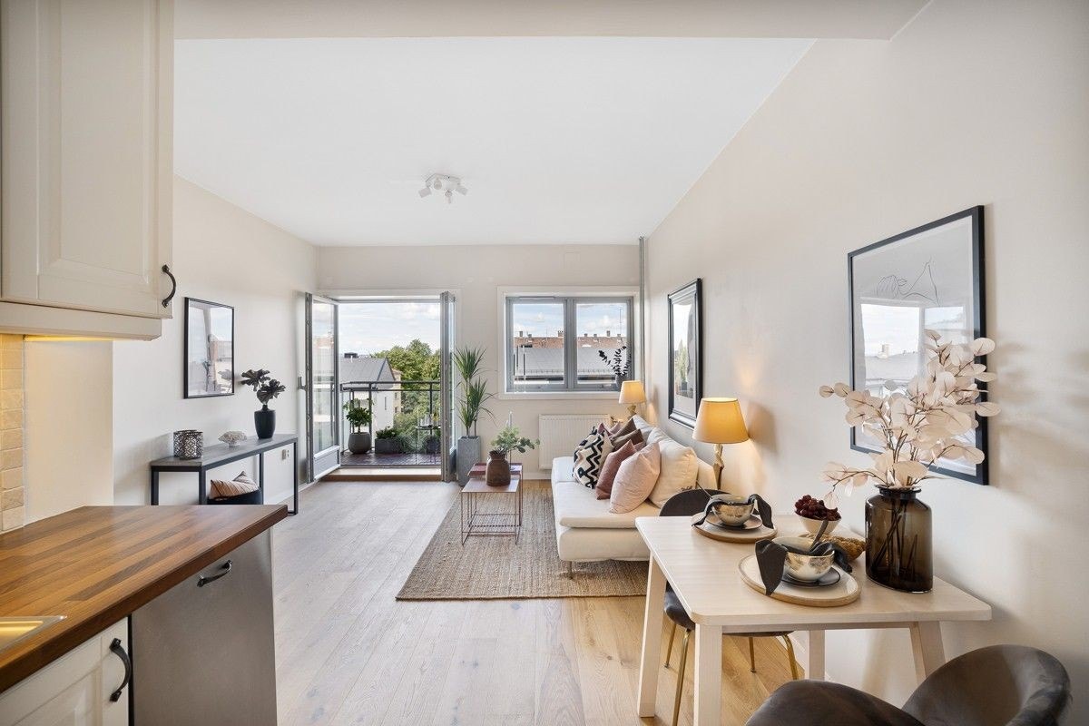 Stue, sett fra kjøkkenet Galleribilde