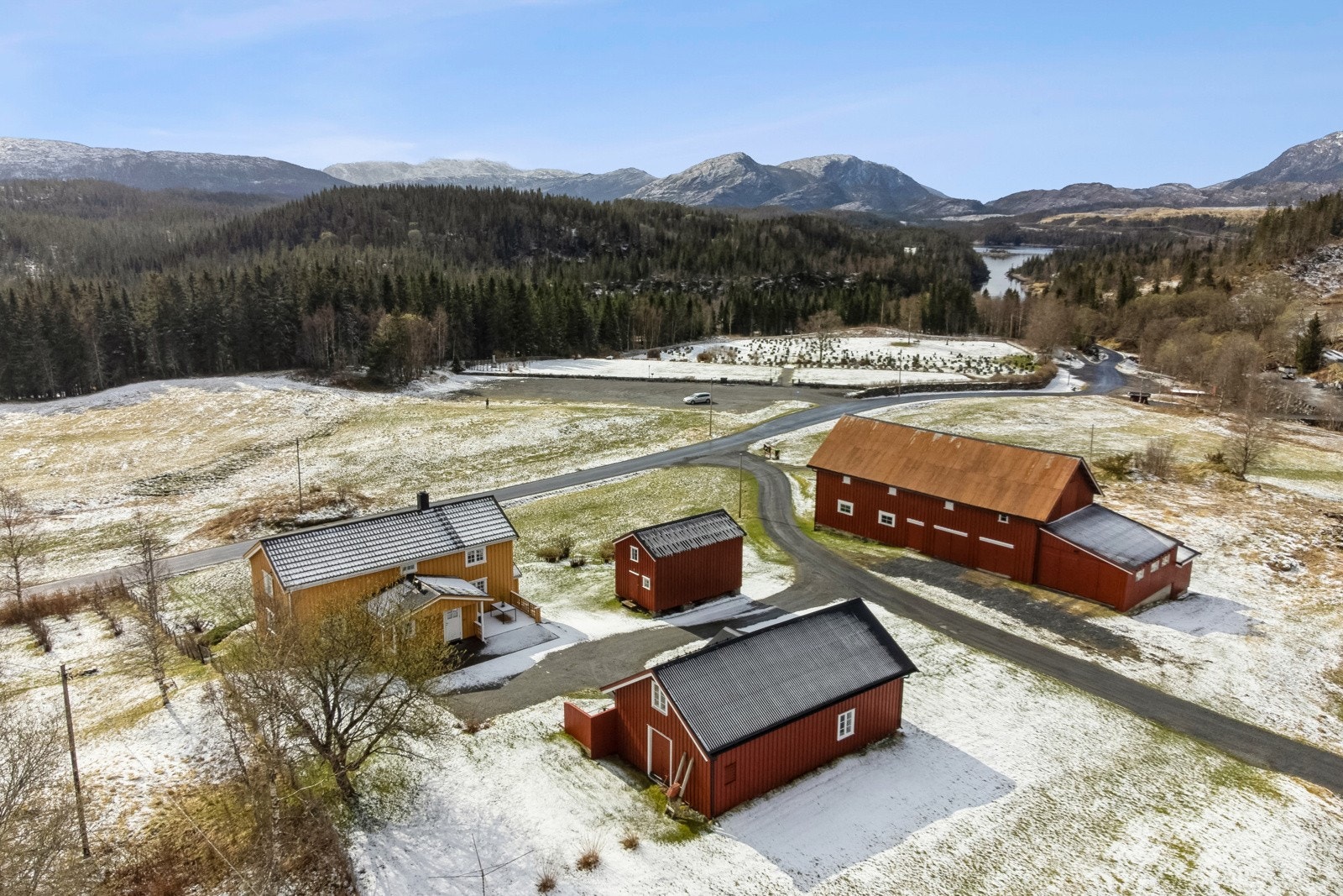 Gårdstun Galleribilde