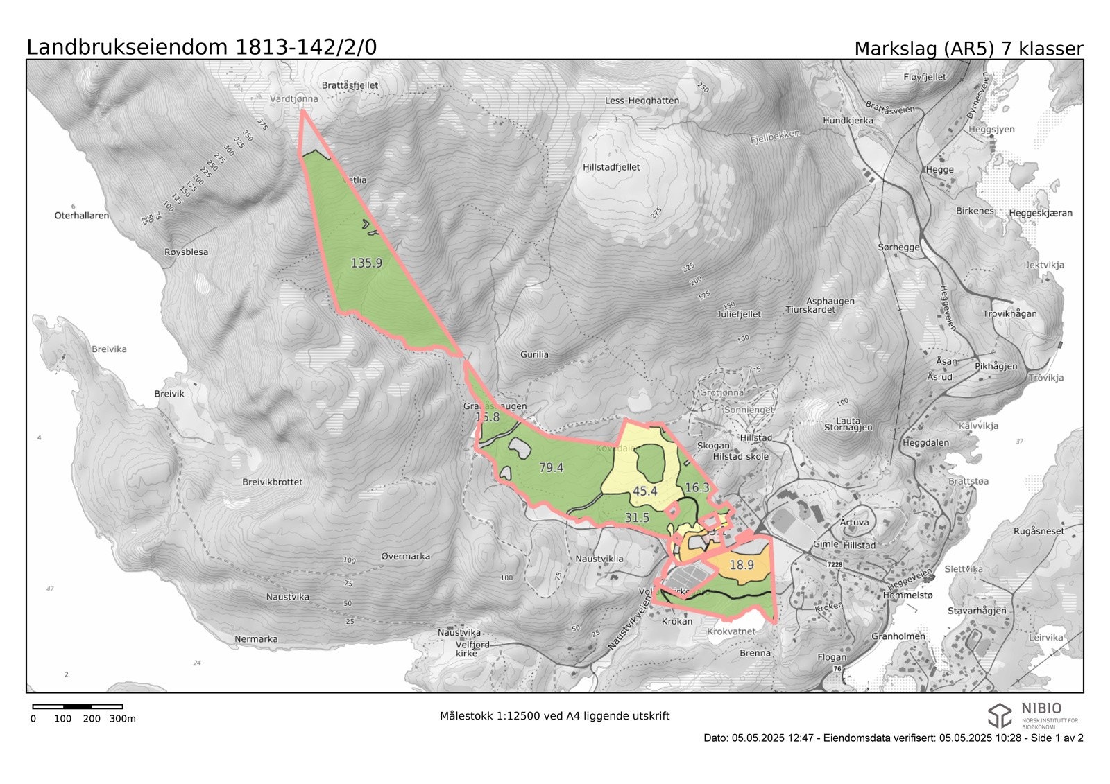 NIBIO gårdskart Galleribilde