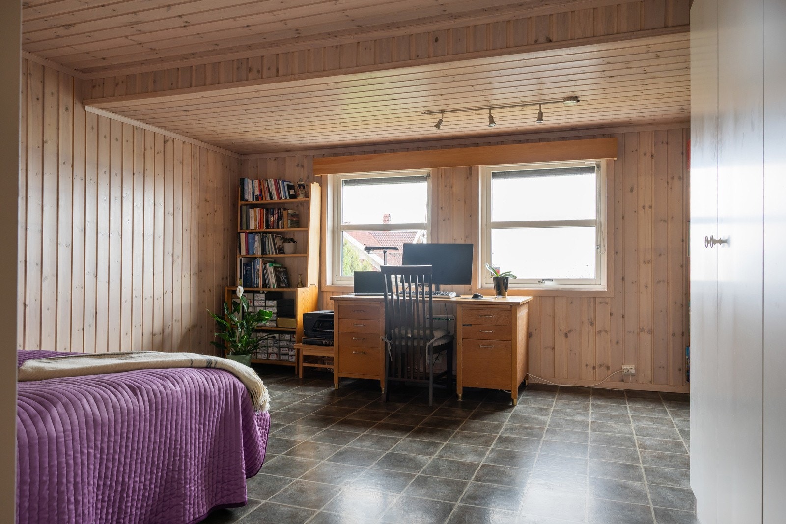 I underetasjen finner man tre soverom. Galleribilde