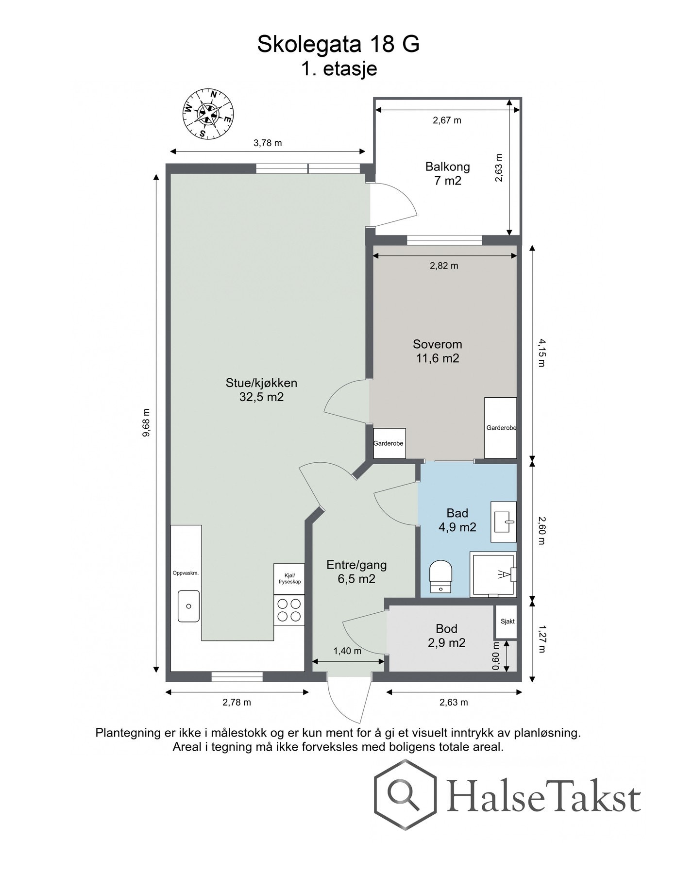 Planskisse. Galleribilde