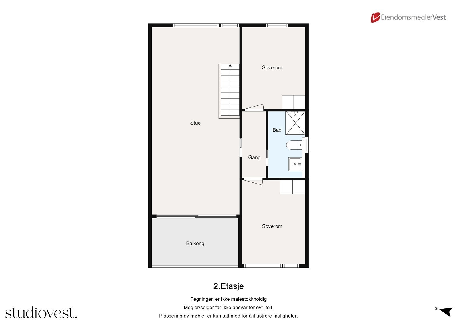 Planskisse Galleribilde