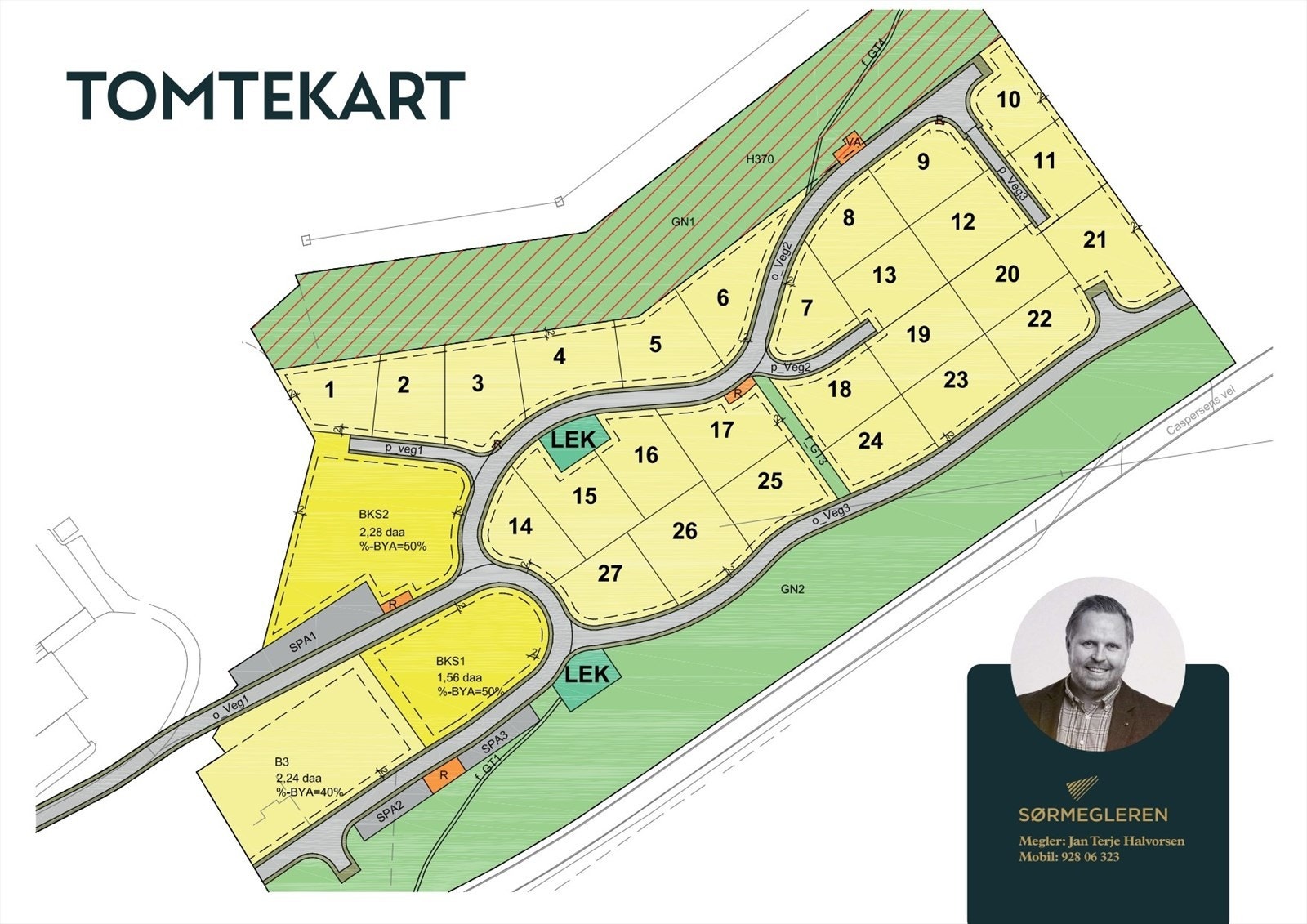 Tomtekart Galleribilde