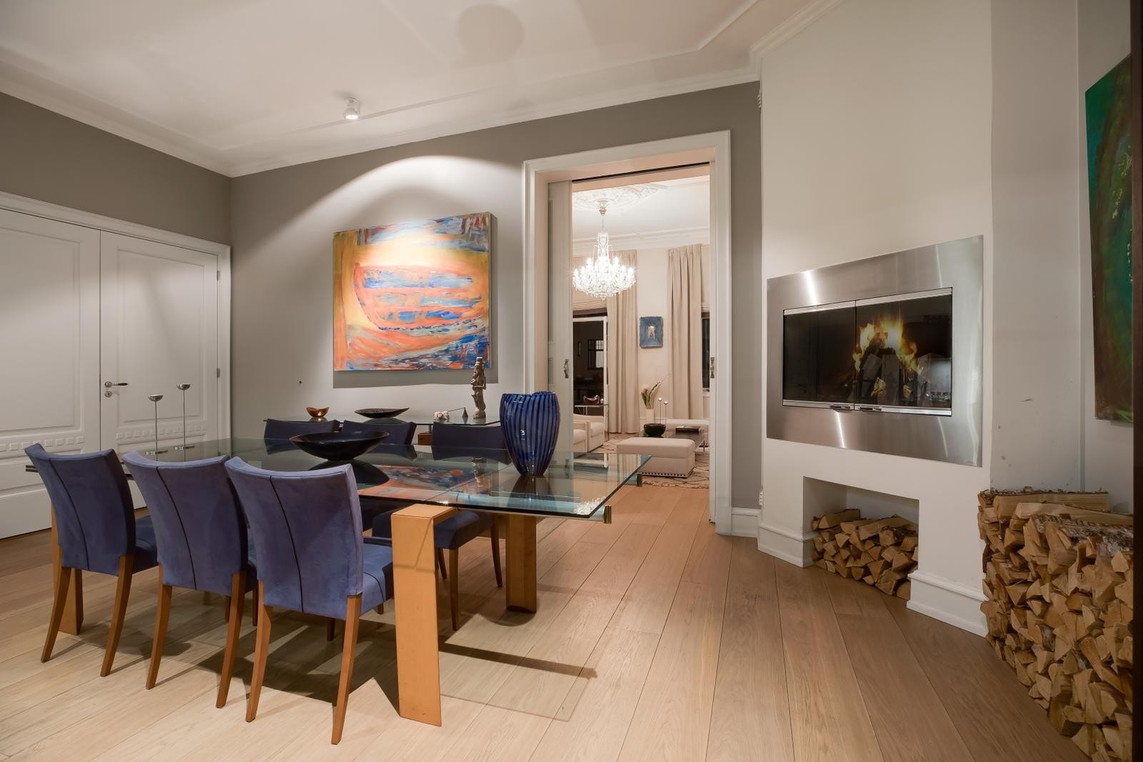 Kveldsstemning. Galleribilde