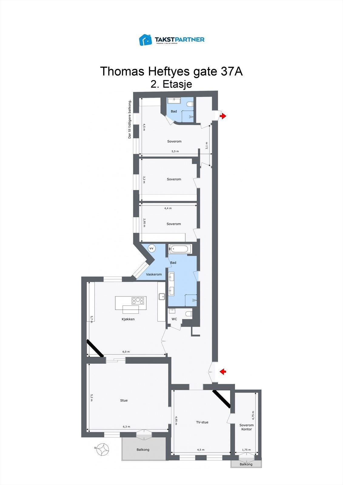 Plantegning. Galleribilde