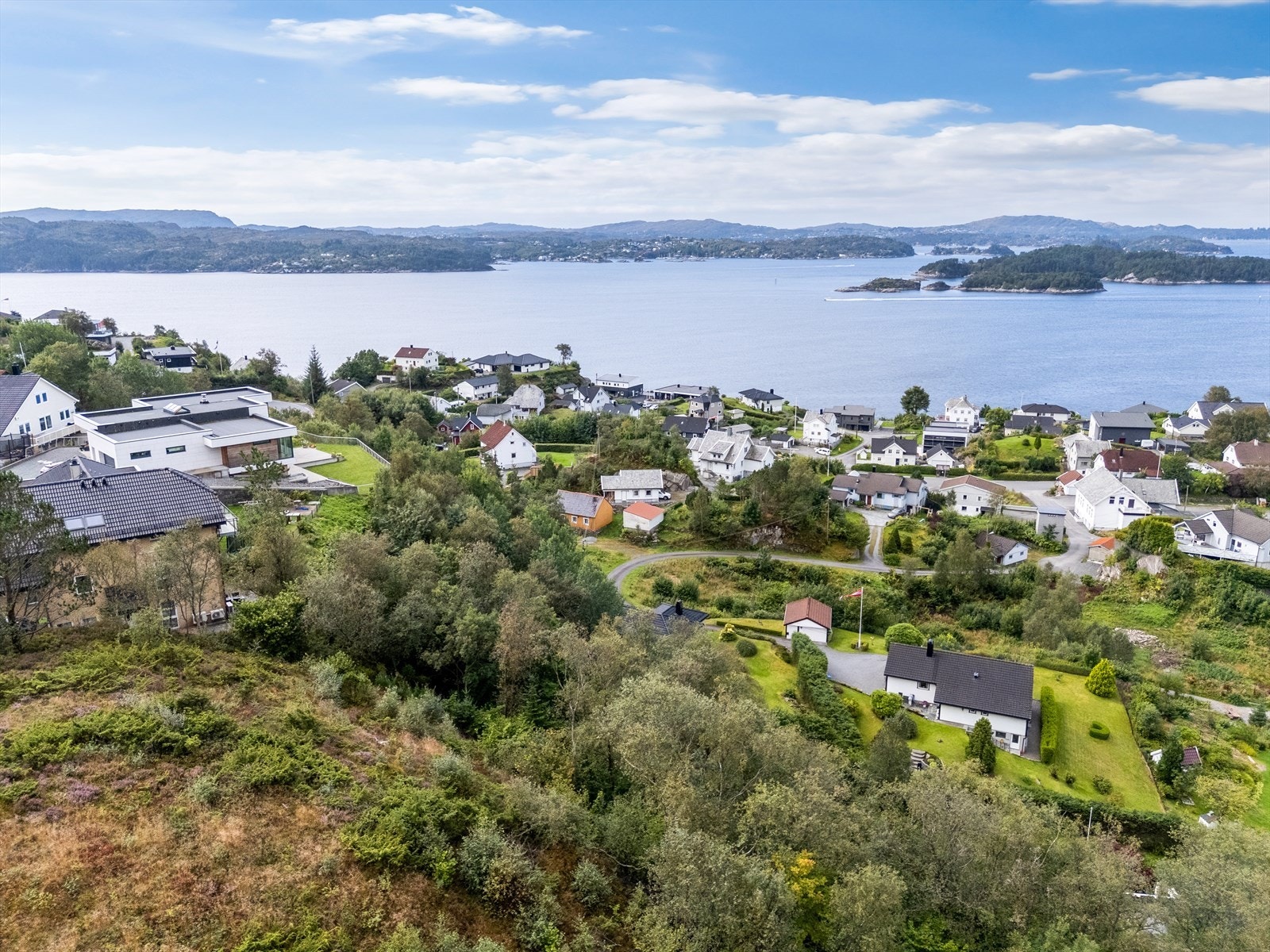 Vestvendt beliggenhet Galleribilde