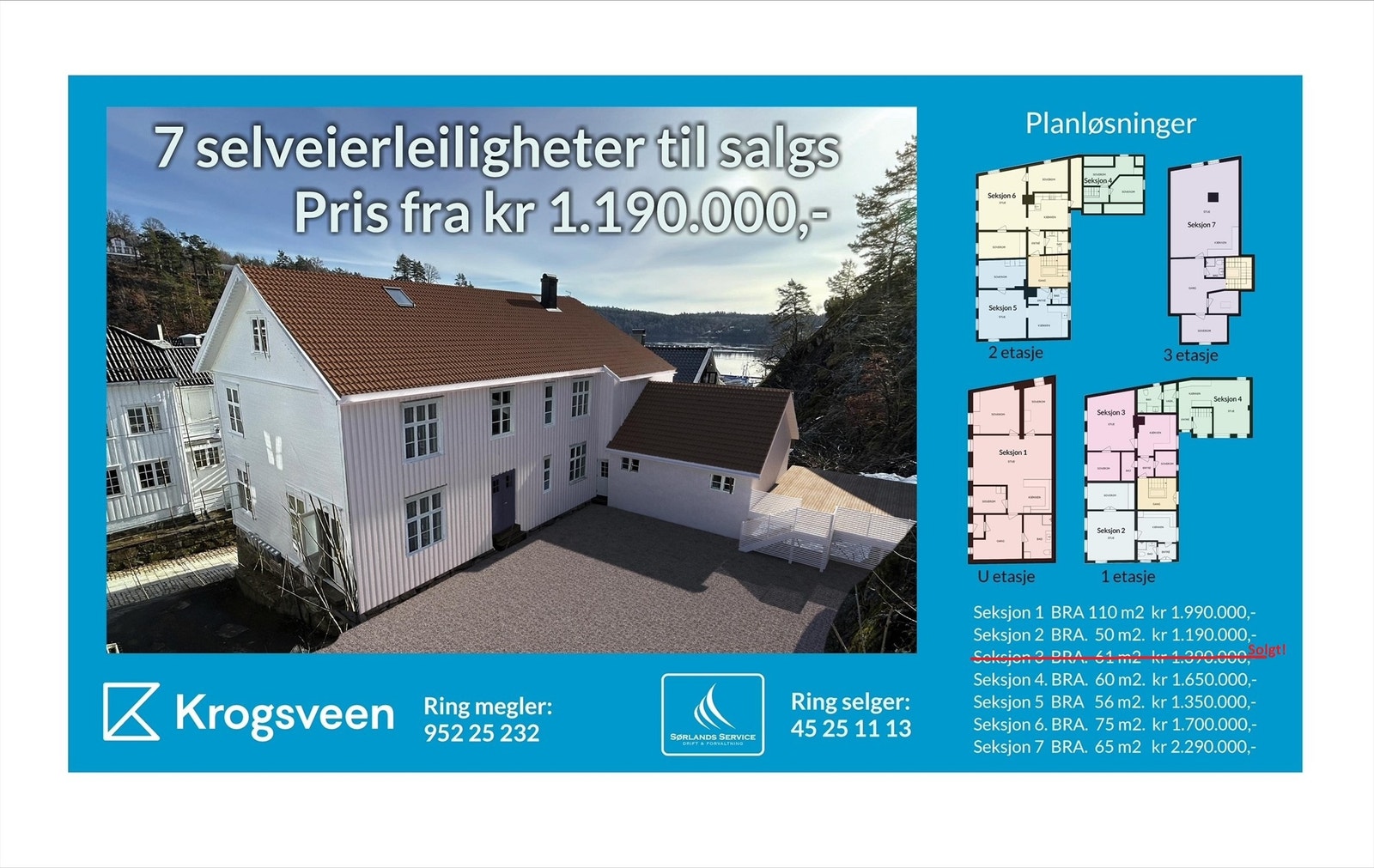 Holgata 3 - Illustrasjon - Avvik kan forekomme. Galleribilde