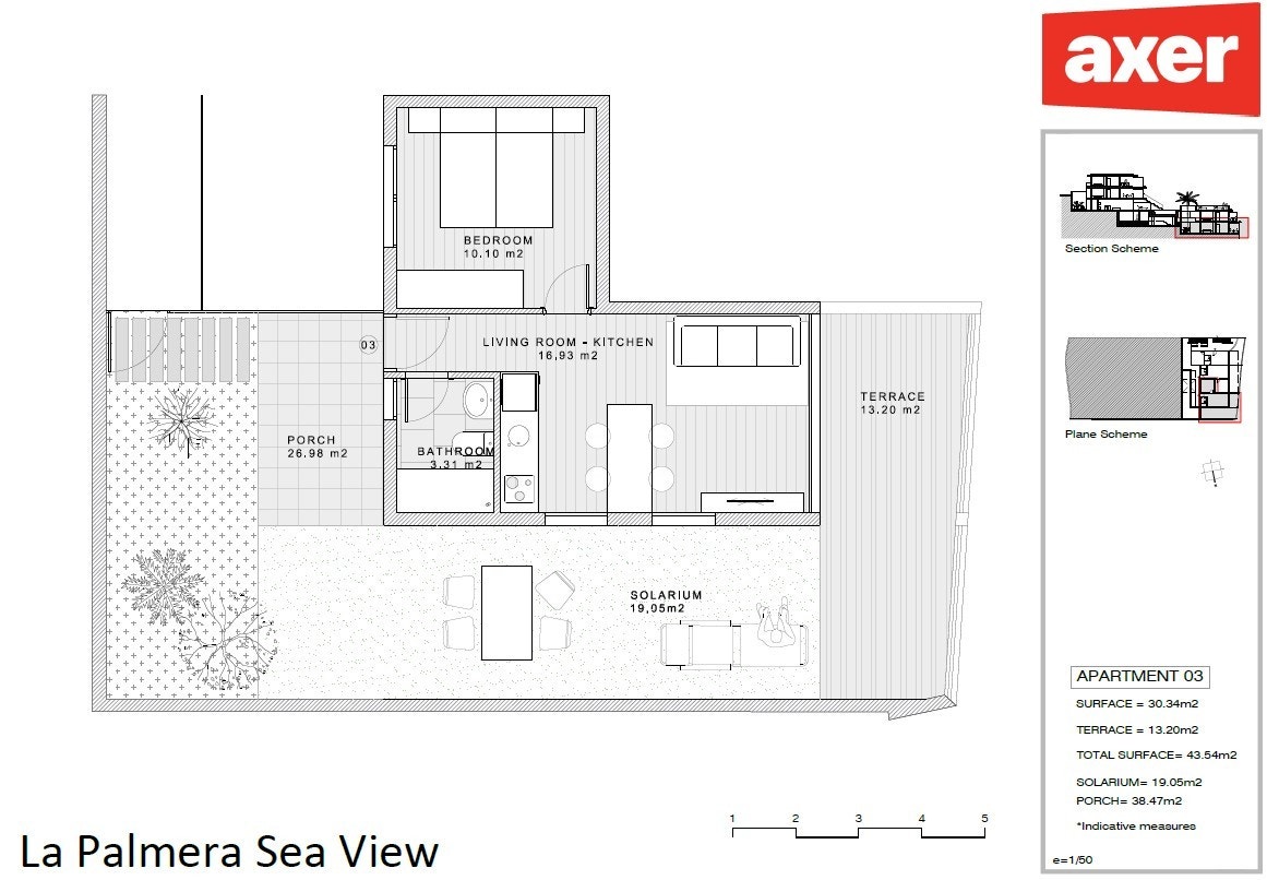 Leilighet 3 - terrasse med nydelig utsyn Galleribilde